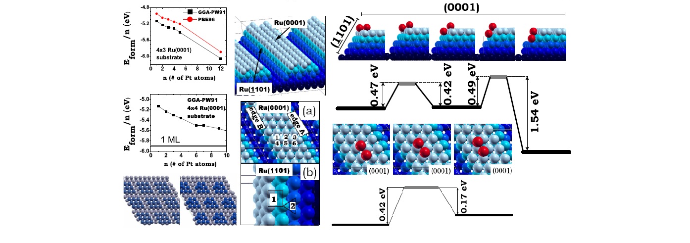 Origin of the high CO tolerance of Pt/Ru nano-catalysts